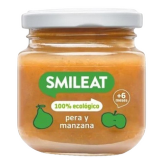 Smileat Tarrito Pera y Manzana ECO 130g