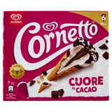 Cornetto Algida Cuore di Cacao 6 Gelati 360 g