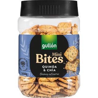 Mini Bites Quinoa & Chia, Bote 250 G