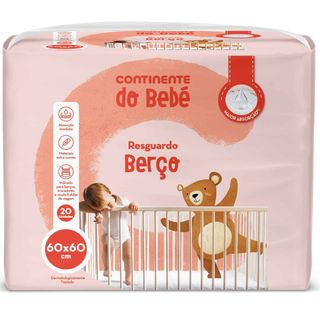 Resguardo Berço Bebé 60x60 Continente do Bebé (emb. 20 un)