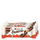Barrita De Chocolate Con Leche Relleno De Crema De Avellanas Kinder Bueno 3 Uds. De 44 G.