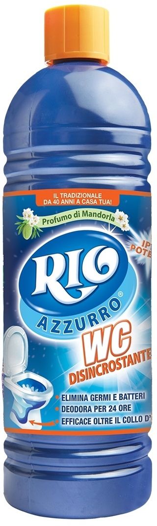 RIO AZZURRO WC DISINCROSTANTE PROFUMATO 750ML   GRU0132