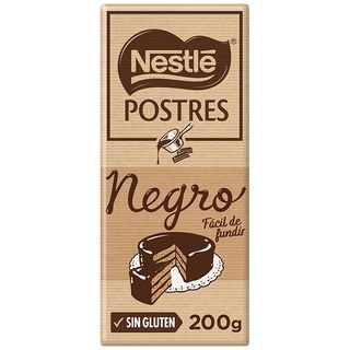 Nestlé chocolate negro para postres 250 g