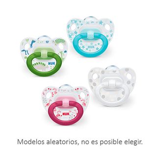 Chupete Classic Signature 0-6 Meses Silicona 2 Unidades Nuk (4008600384588)