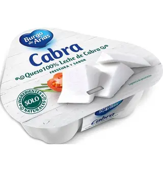 Queso Burgo Arias Cabra Fresco 210 G