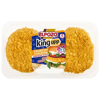 Crunchy Chicken Con Salsa Elpozo 120 G Pack 2
