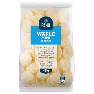Pano Wafle mini zbożowe, 45 g