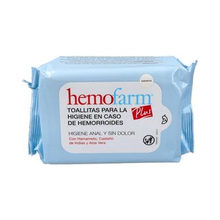 Hemofarm Plus Toallitas 40 U