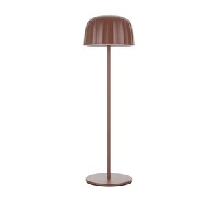 Lampada da tavolo touch ricaricabile - marrone 35 cm