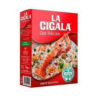 LA CIGALA Arroz Redondo, 1Kg