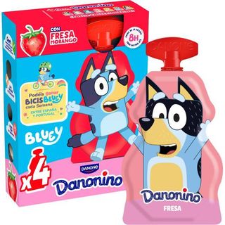 Danonino Para Llevar De Fresa Danone, Pack 4X70 Gr. (19329101)