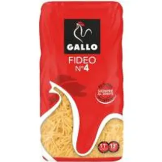 Fideo Nº 4 Gallo, Paquete 450 G