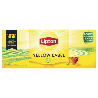 Lipton Herbata czarna Yellow Label, 25 torebek