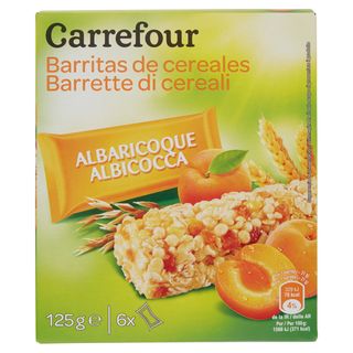 Carrefour Barrette di cereali 6 pezzi 125 g