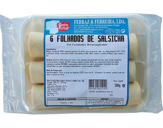 FOLHADO GELO TOTAL SALSICHA 6UN 300G