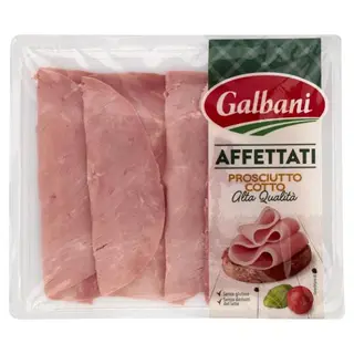 Prosciutto Cotto A.Q.Gr100 Fetta Golosa Galbani