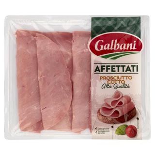 Galbani Affettati Prosciutto Cotto Alta Qualità 100 G - 129073