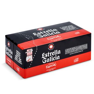 Cerveza Especial Estrella Galicia Lata 10 X 33 Cl