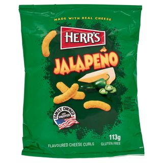 Herr's Jalapeño Cheese Curls 113 g