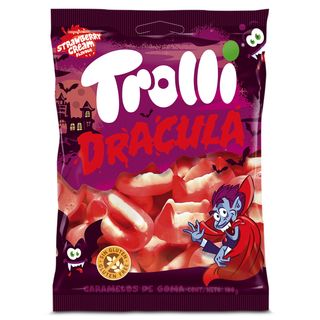 Golosinas Dentadura Drácula Trolli Bolsa 100 G