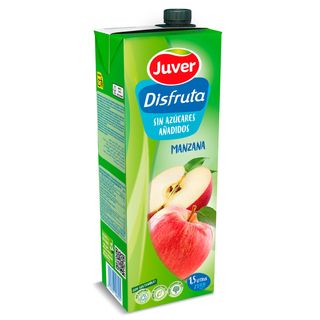 Bebida De Zumo De Manzana Sin Azúcares Añadidos Juver Disfruta 1.5 L