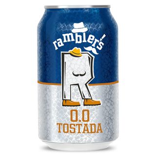 Cerveza Tostada 0,0% Alcohol Dia Ramblers 33 Cl