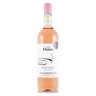Vino Rosado D.O. Valdepeñas Viña Danza Botella 75 Cl
