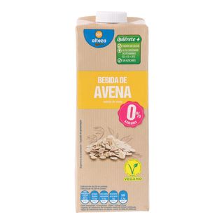 Bebida Avena Sin Azucar Alteza 1 L