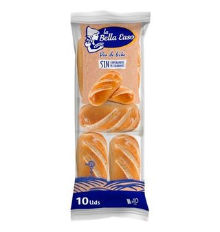 Pan Leche Bella Easo 10 Uni 350 G