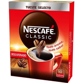 NESCAFÉ Café Soluble Descafeinado 10 Sobres