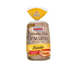 Pan Brioche Bimbo 550 G.