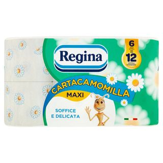 Regina Cartacamomilla carta igienica 6 rotoli - 8004260009270