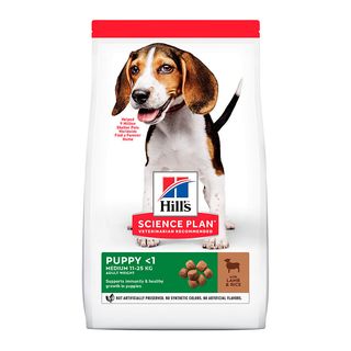 Hill'S Science Plan Puppy Medium Cordero Y Arroz Pienso Para Perros 2.5Kg