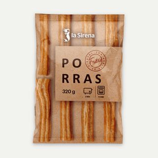 Porras Fritas Bandeja 320 Gr.