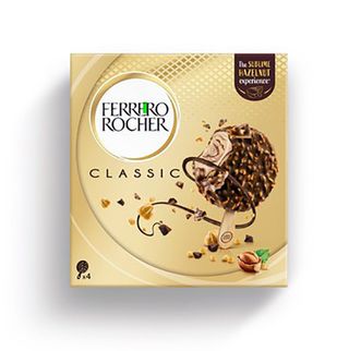 Ferrero rocher helado bombon 4 x 70 ml