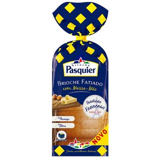Pão Brioche Fatiado de Massa Mãe Brioche Pasquier (emb. 450 gr)