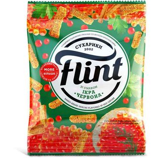 Flint - Galletas de caviar rojo - 70 g