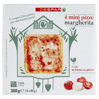 4 Minipizze Margherita Despar Gr 360