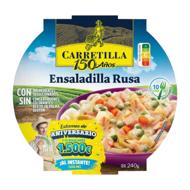 Carretilla Salada Russa