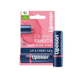 Caring Beauty 3En1 Lip - Cheek Bálsamo Labial - Liposan - 4,80 Gr (4006000093512)