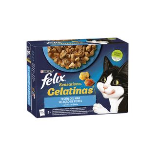 Felix Sensations Festín Del Mar Sobres En Gelatina – Multipack 1.02Kg