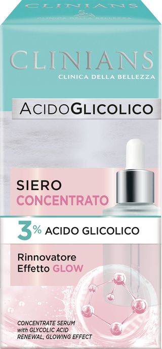 CLINIANS ACIDO GLICOLICO SIERO CONCENTRATO RINNOVATORE EFFETTO GLOW 30ML   MIN6580