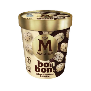 Magnum Bonbon White Chocolate & Cookies 12u