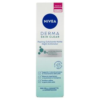 Nivea Derma Skin Clear Peeling Esfoliante Notte 40 Ml - 154594