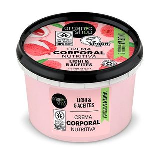 Organic Shop Body Cream Pink Lychee 5030155 250Ml