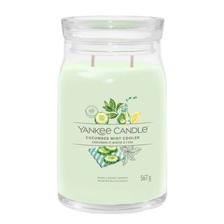 Cucumber Mint Cooler, candela in giara grande - Yankee Candle