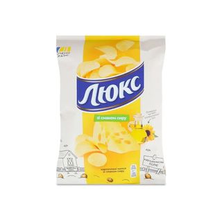 Chipsy ziemniaczane o smaku sera oł "Lyuks" 125g