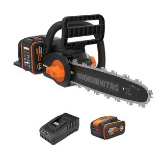 Elettrosega A Batteria 20V Worx Nitro Wg350E Barra 30Cm Con Batteria E Carica
