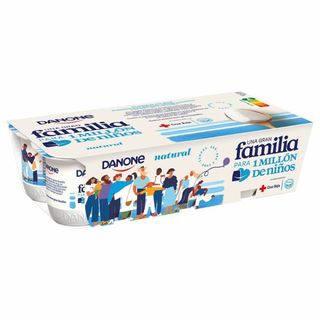 Yogur Natural Danone P-8X120G