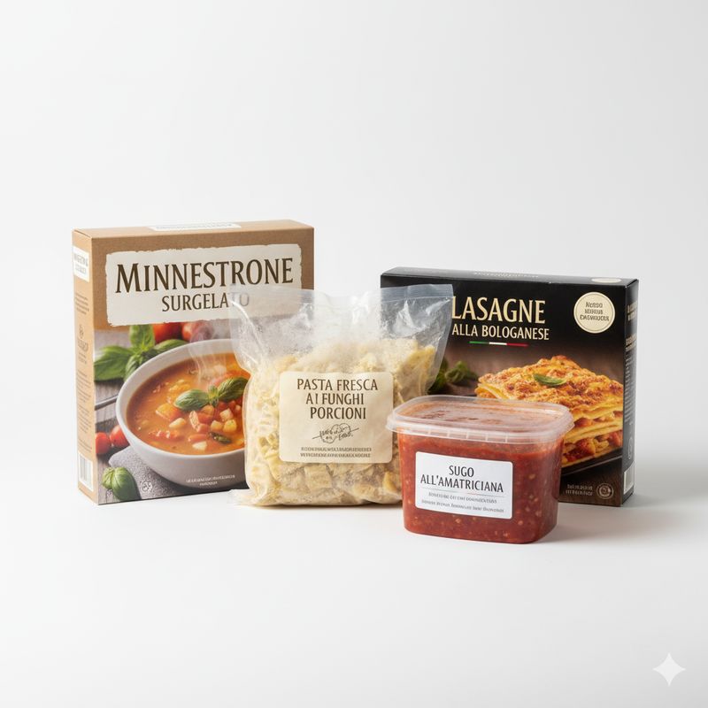 Primi e sughi surgelati